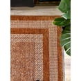 thumbnail image 2 of Alfa Rich 3x10 Burnt Orange Area Rugs for Living Room Bedroom Cotton Washable Pet Friendly Runner, 2 of 5
