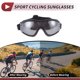 thumbnail image 3 of Gafas de montar en motocicleta Unique Bargains 1 Pc PC PU gafas de sol deportivas al aire libre para motocross, bicicleta de tierra, ATV con lente tono plateado y marco negro, 3 of 6