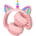 thumbnail image 2 of Auriculares Bluetooth Malubero Unicornio Rosa Mlu1354, 2 of 3