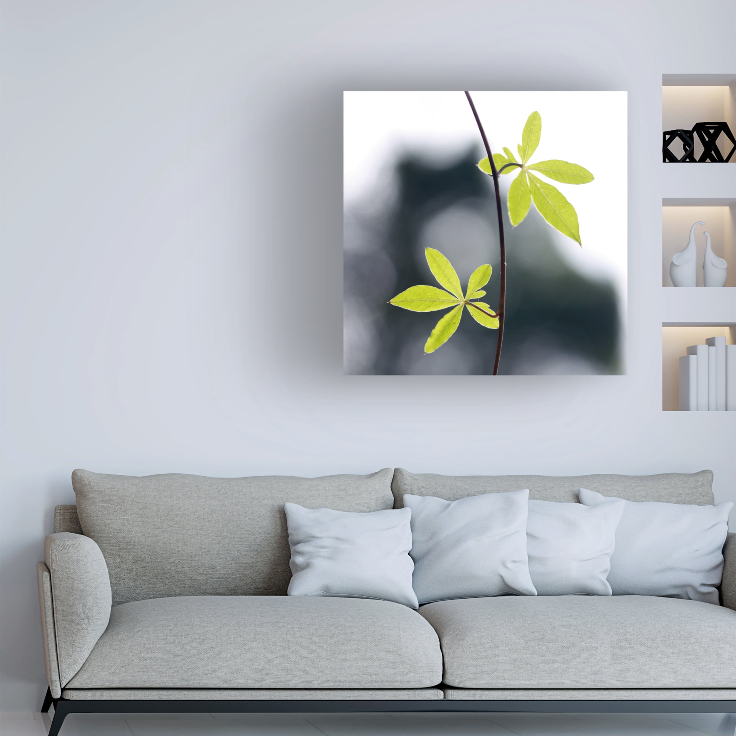 Trademark Fine Art "Two of Us" Canvas Art by Beata Czyzowska Young