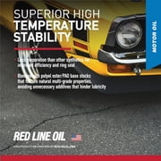 Red Line 11404 SAE 10W40 Fully Synthetic Motor Oil - 1 Quart (12 Pack)