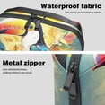 thumbnail image 4 of Toucan Waterproof Oxford Fabric Charger Case with Charger Pouch, Cable Organizer, and Cord & Cable Organizer- Digital Travel Bag- 5.9x9.44x3.14 in, 4 of 6