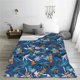 thumbnail image 5 of Fotbe Hawaiian Style Manta de Franela Acolchonada con Estampado, Súper Suave y Esponjosa, Extra Grande para Sofá, Cama, Uso Todo el Año-40"x30", 5 of 7