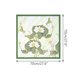 thumbnail image 3 of INSPIRAR CHIC Pañuelo cuadrado de satén impreso con flores para mujeres, diadema de seda con flores, pañuelos para el cuello 27.6"x27.6" Estilo-4, 3 of 6