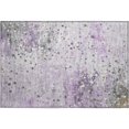 thumbnail image 2 of Addison Rugs Mayfield Premium Machine Washable Transitional Abstract Lavender Rectangle Rug, 1'8" x 2'6", 2 of 6