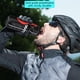thumbnail image 1 of Botella de agua Higoodz Botella deportiva de grado alimenticio 650 ml soporte de bicicleta azul rojo, 1 of 8