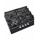 thumbnail image 2 of Parrilla a gas empotrable Maxims 4 quemadores vidrio templado negro, 2 of 6