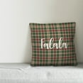 thumbnail image 2 of Creative Products Falala in Tartan Plaid 18x18 Spun Poly Pillow, 2 of 2