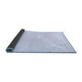 thumbnail image 2 of Ahgly Company Indoor Rectangle Solid Blue Modern Area Rugs, 7' x 9', 2 of 4
