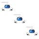 thumbnail image 4 of Inteprter Juego de pegatinas protectoras para controlador de auriculares VR para Quest 2, pegatina de cubierta de auriculares VR de piel de PVC para Type1 NO1, 4 of 6