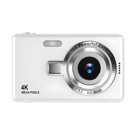 GJX Digital Camera 1080P HD Photography Supports Up to 48MP Electronic Stabilization 4X Digital Zoom CCD Student Portable Camera