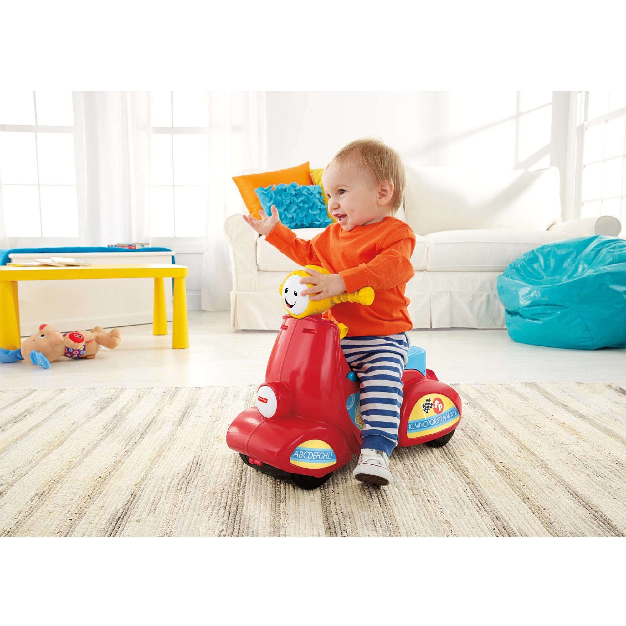 Fisher price laugh and learn scooter hotsell