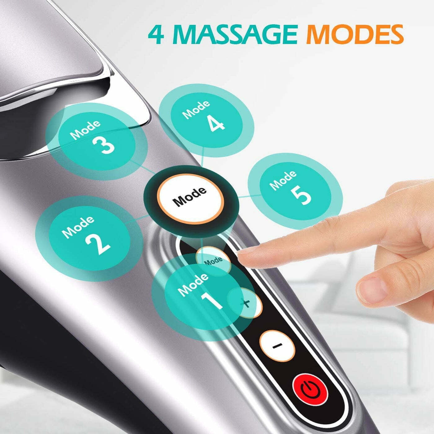 NURSAL RD-A19 Cordless Handheld Massager for Muscles