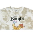 thumbnail image 3 of Disney Classic Woman's Bambi Tie-Dye Adult Cropped Short-Sleeve T-Shirt, 3 of 4