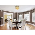 thumbnail image 2 of Elegant Lighting Sydney 20" 9 Light Royal Crystal Flush Mount, 2 of 9