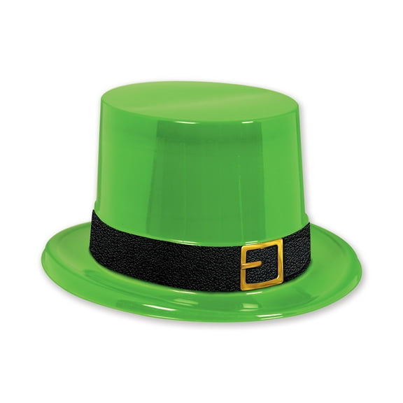 Beistle Club Pack of 25 Green St. Patrick's Day Party Leprechaun Top Hats
