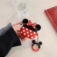 thumbnail image 1 of Compatible con Airpods Pro Minnie Mouse Mickey Cute 3D Cartoon Case, Kawaii Airpods Pro funda de silicona para niñas, niños, adolescentes, niños (rojo), 1 of 5