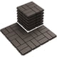 thumbnail image 1 of Goovilla Azulejos de plástico entrelazados para terraza, paquete de 9 pisos de patio al aire libre, 12.0 x 12.0 in, azulejos entrelazados para terraza, uso en todo tipo de clima, adoquines de patio im, 1 of 5