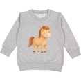 thumbnail image 2 of Inktastic Cute Pony Toddler Sweatshirt, 2 of 4
