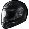 HJC CL-Y Youth Solid Motorcycle Helmet Black