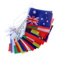 thumbnail image 1 of World Flag International Banner Country Flags Bunting Multi-Colored Decoration 2Sets, 1 of 5