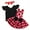 Black + Red - Fly Sleeve, variant on IBTOM CASTLE Baby Girls Polka Dots Tutu Costume Ruffle Short Sleeve Romper with Dot Strap Dress and Headband Princess 1st Birthday Halloween Christmas Party Dress up