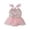 Dress71# Pink, variant on oqasdz Dresses for Girls Children's Summer Solid Color Halter Mesh Jumpsuit Climbing Dress for Children