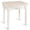 White, variant on Black Oak Wood Vanity Stool Modern Makeup Dressing Use