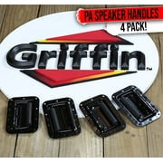 PA Speaker Cabinet Handles - Recessed Metal Flip Spring Road Flight Trunk Case