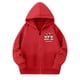 thumbnail image 4 of Sudadera deportiva informal con estampado degradado para niños y niñas, cuello redondo, manga larga, poliéster, 4 of 6