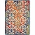 thumbnail image 6 of Nourison Aloha Indoor/Outdoor Transitional French Country Multicolor 9'6" x 13' Area Rug, (10' x 13'), 6 of 10