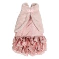 thumbnail image 2 of Pet Clothes,Autumn Winter Polyester Pink Dog Warm Coat Dog Polyester Clothes Dependable Performance, 2 of 10