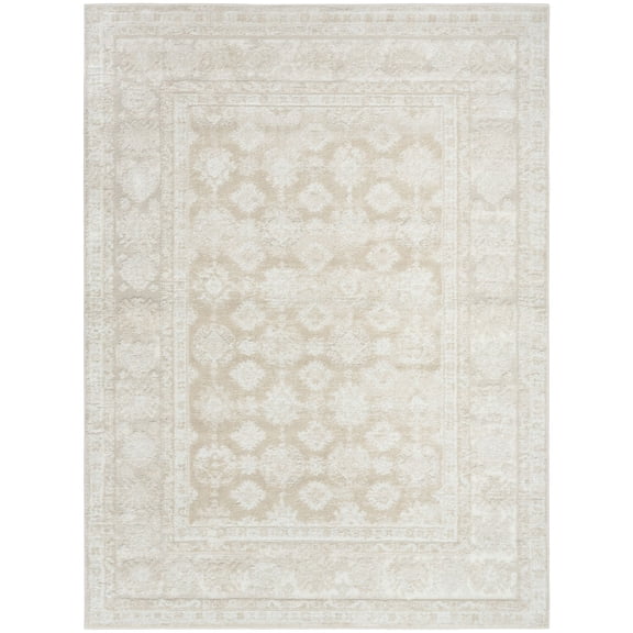 Nourison Dekor 4' x 6' Ivory Beige Vintage Indoor Rug