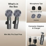 Pro Wireless Lavalier Microphone for iPhone and Android