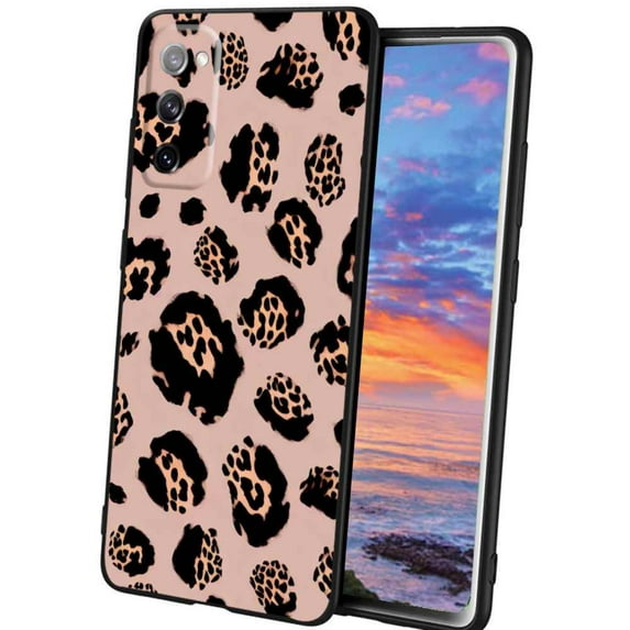 Compatible with Samsung Galaxy A02S(US Model) Phone Case, Leopard-Print-68 Case Men Women, Flexible Silicone Shockproof Case for Samsung Galaxy A02S(US Model)