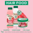thumbnail image 5 of Garnier Hair Food 3-In-1 Fine Hair Treatment Mask, 4x More Plumped Hair, For Fine Hair, No Silicones, Vegan Formula, Watermelon, Ultimate Blends, 400ml Packaging may vary, 5 of 6