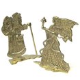 thumbnail image 1 of INDIA OVERSEAS TRADING CORP BR 3130 Brass Santa And Angle Set, 1 of 1