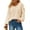 Apricot, variant on Women Long Sleeve Fall Winter Oversize V-neck Knit Sweater Casual Loose Pullover