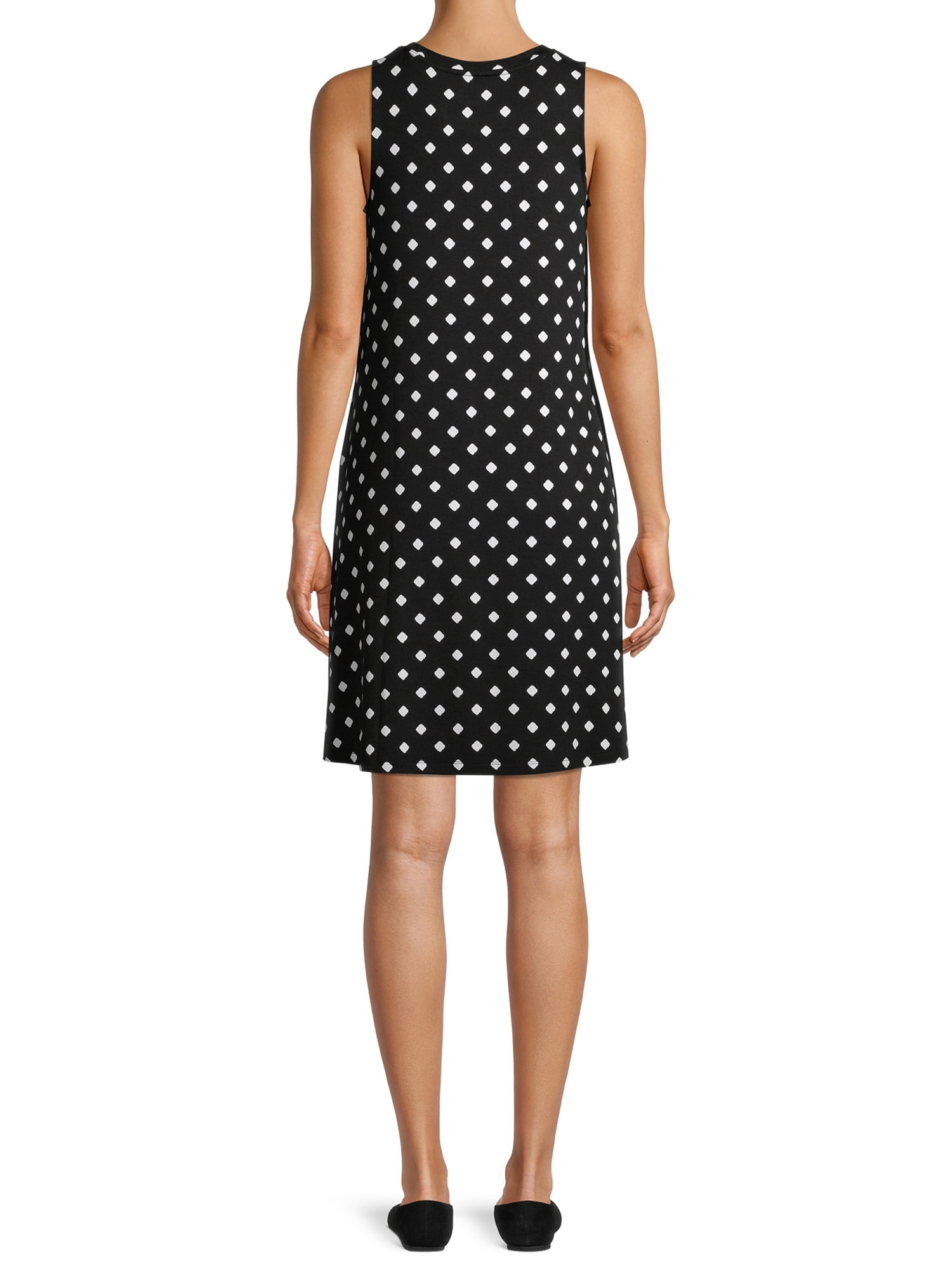 Time and Tru Women's Sleeveless Knit Dress