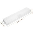 thumbnail image 2 of OULII Étui à Brosse à Dents Portable 5Ensemble pour Femmes Usage Quotidien Matériau Transparent PP, 2 of 8