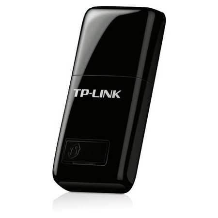 TP-LINK TL-WN823N 300Mbps Wireless USB Adapter, mini sized design, Wifi Sharing Mode, One-Button Setup - USB - 300 Mbps - 2.48 GHz ISM - (Best Wireless Mode For 2.4 Ghz)
