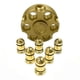 thumbnail image 2 of Metal Revolver Bullets Finger Spinner Spinning Top Fidget Pocket EDC Toy Gift, 2 of 4