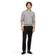 thumbnail image 3 of Jersey Tommy Hilfiger Essential de algodón con cremallera para hombre, gris, 3 of 5