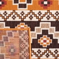 thumbnail image 4 of SAFAVIEH Veranda Luwig Geometric Indoor/Outdoor Runner Rug, Rust/Red, 2'3" x 8', 4 of 8
