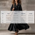 thumbnail image 3 of Jowdiw Velvet Dress for Women Plus Size Long Sleeve Cowl Neck Loose A Line Maxi, 3 of 6