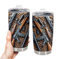 thumbnail image 1 of Taza de café Tumbler Oasisdream de 600 ml con estampado de pistola, 1 of 6
