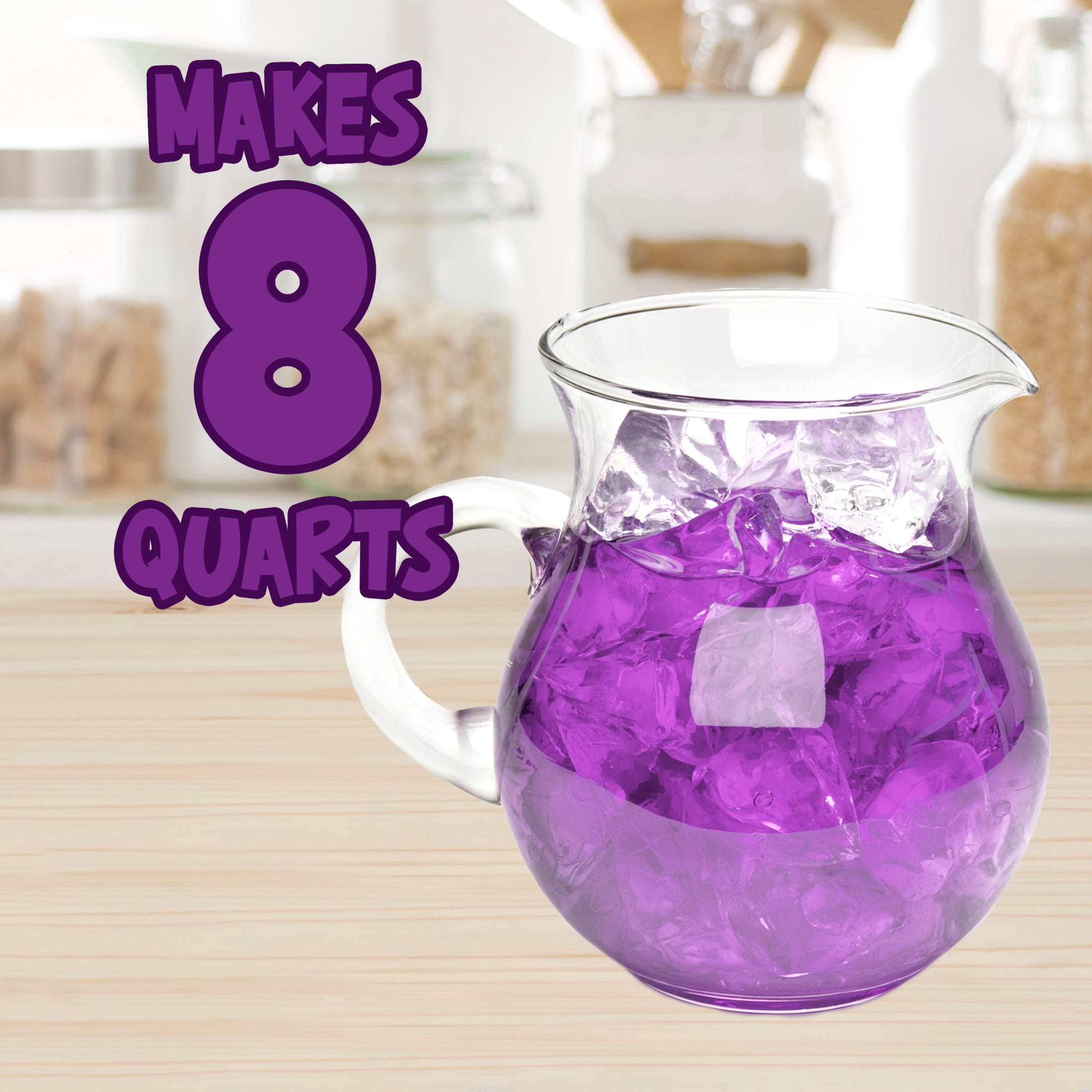 Kool-Aid Drink Mix, 1 Canister, for Flavorful Hydration and Shareable Refreshment, Grape Artificially Flavored, Good Source of Vitamin C, Caffeine Free, 19 oz