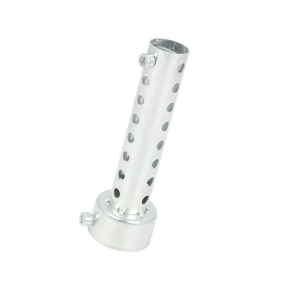 Unique Bargains 42mm Universal Motorcycle Exhaust Pipe Baffle Muffler Baffle Silver-Tone
