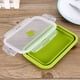thumbnail image 4 of Envase de comida, innovación moderna de la fiambrera plegable portátil plegable del silicón de 800ml, 4 of 8