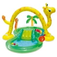 thumbnail image 2 of Summer Waves 101in x 75in Inflatable Jungle Play Center Kiddie Pool (2 Pack), 2 of 6